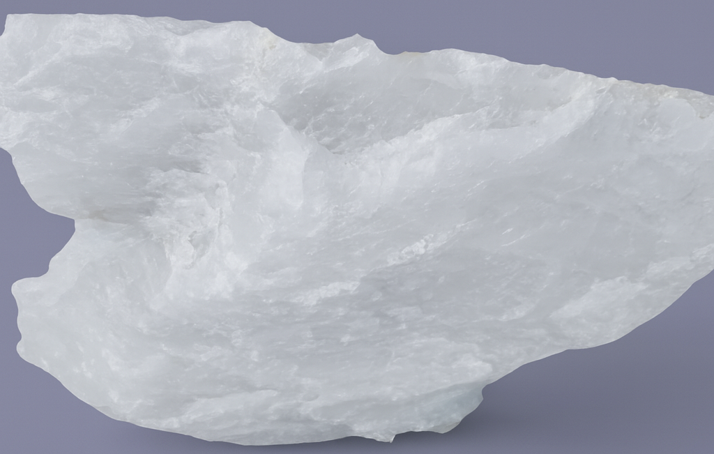 Beautiful white quartz crystal specimen from Tanzania